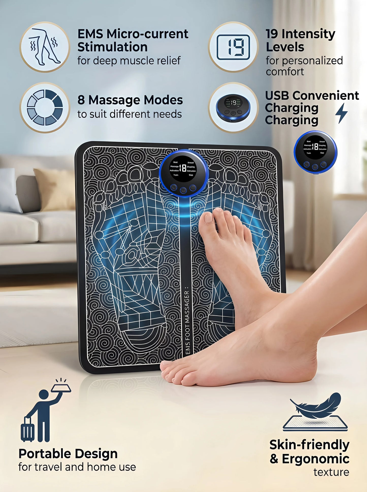 Recharge™ Foot Massager Pad