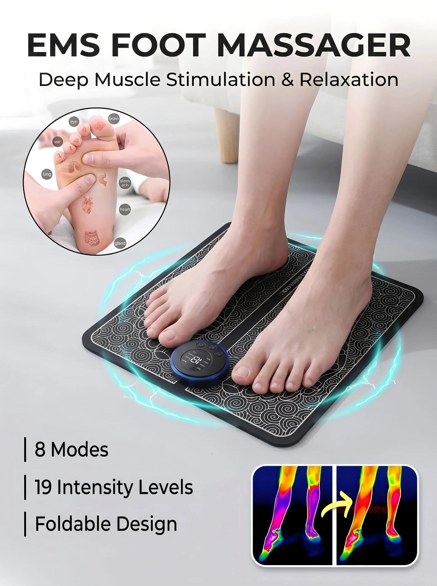 Recharge™ Foot Massager Pad