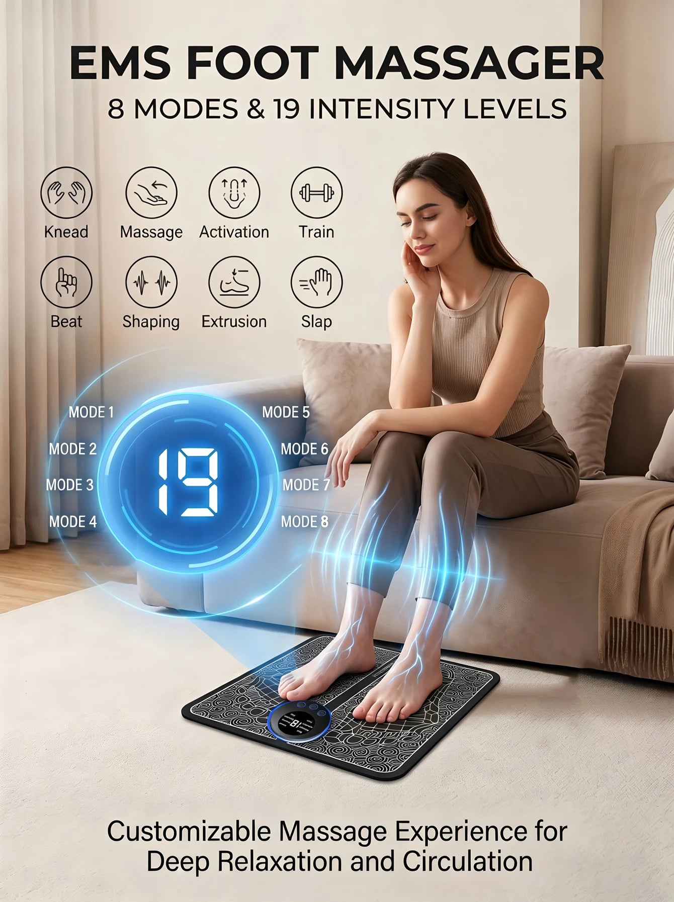 Recharge™ Foot Massager Pad